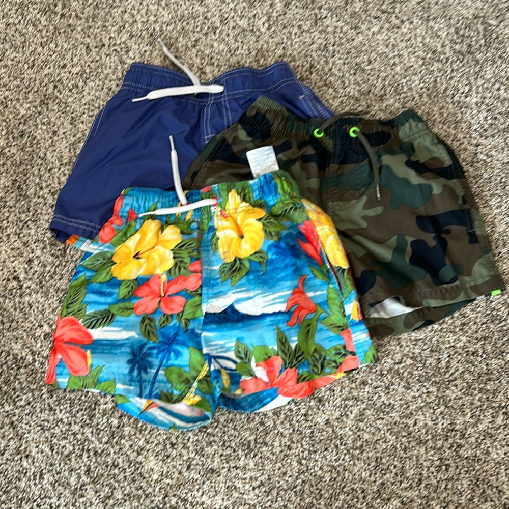 Bundle. 3 pairs of boys Sundek swim shorts. Size 6.